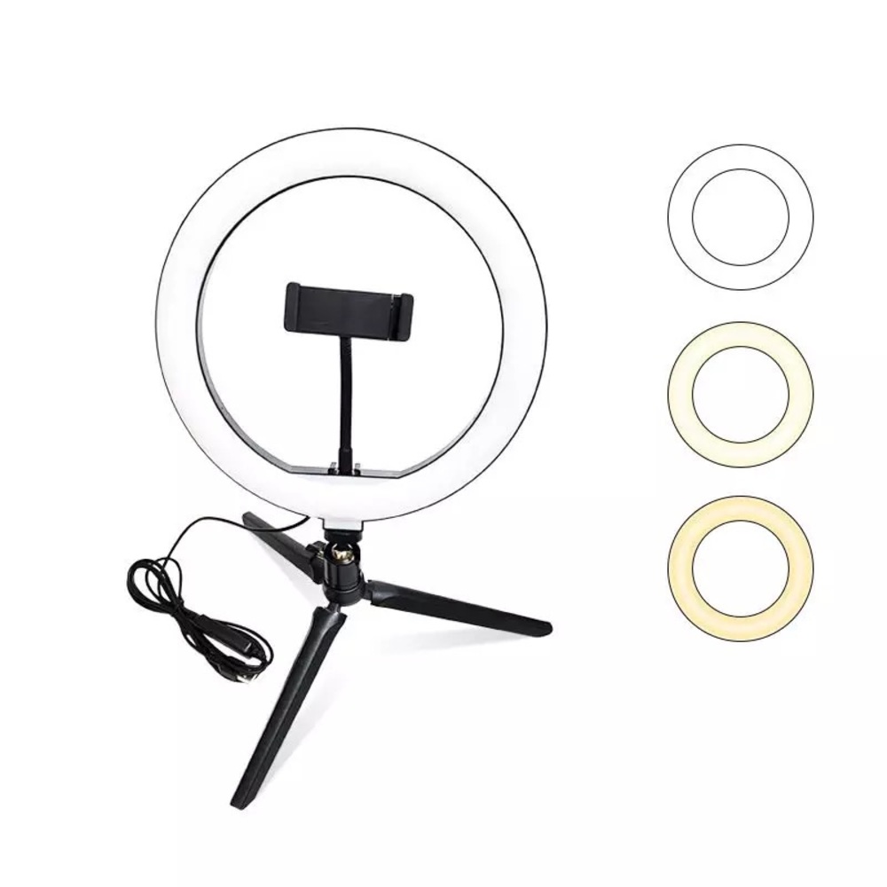 DESKTOP/TABLETOP LED 10 INCH RING LIGHT - Picture 4 of 9